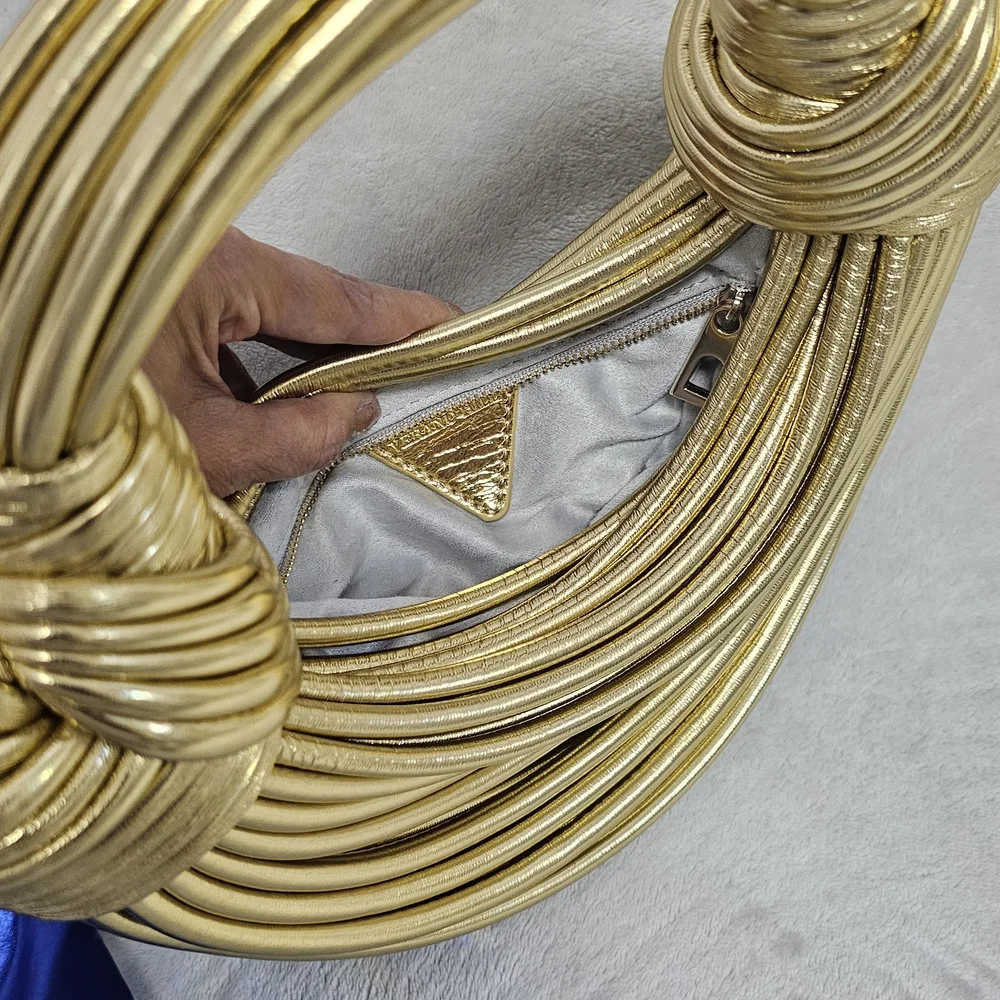 Verano Hill Gold Statement Necklace - Picture 9 of 9